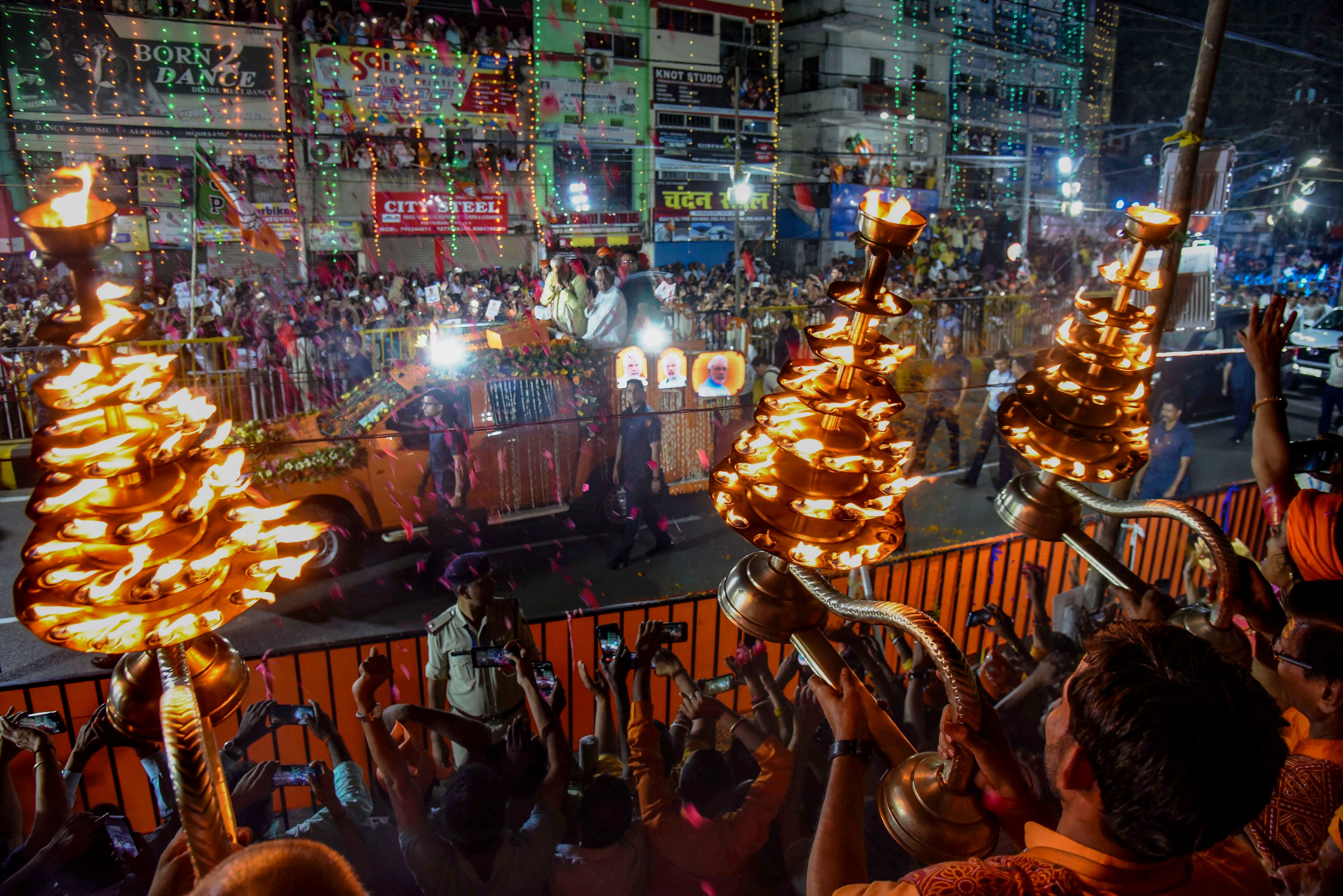 पीएम मोदी रोड शो पटना