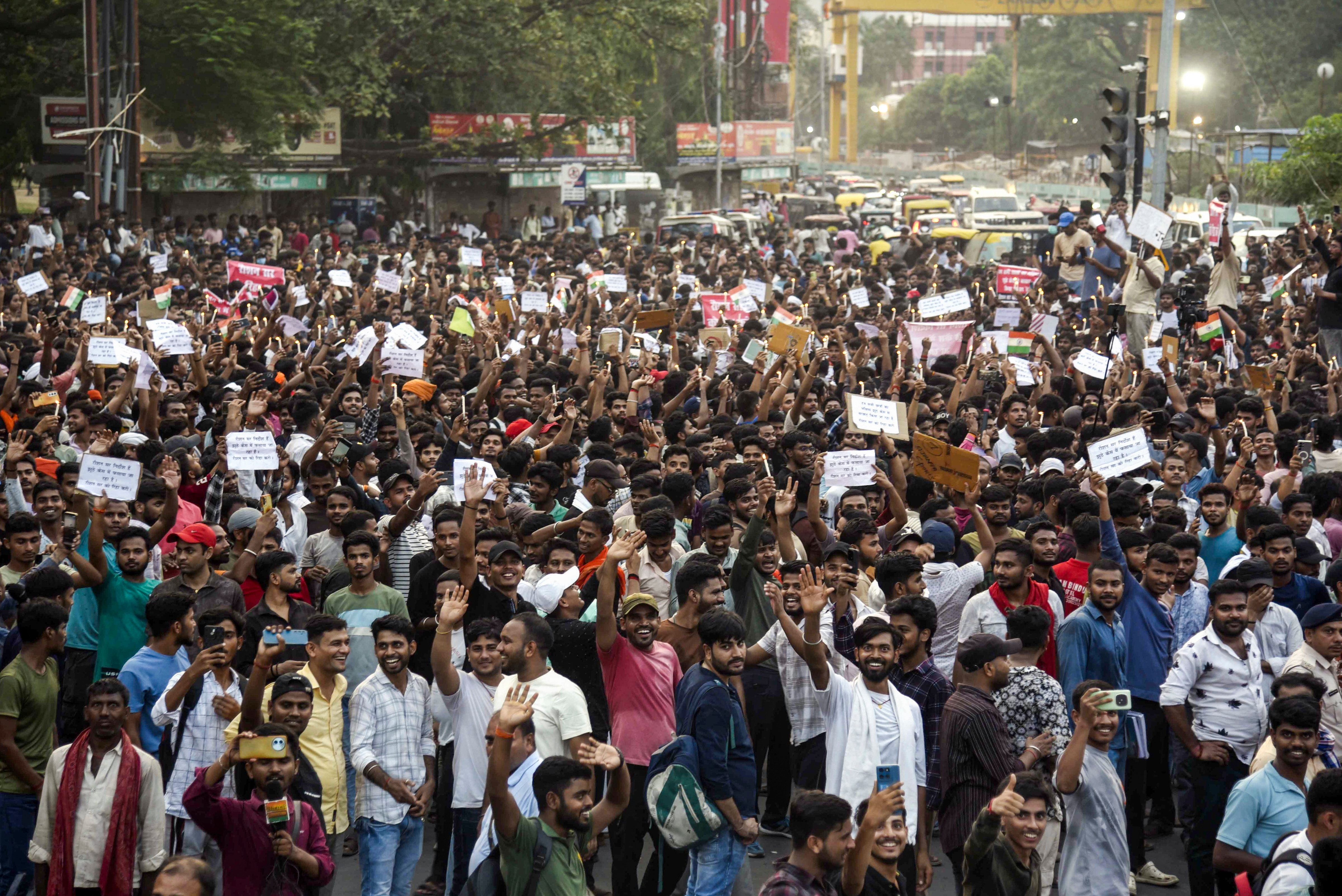 KGS Coaching Students Protest Patna