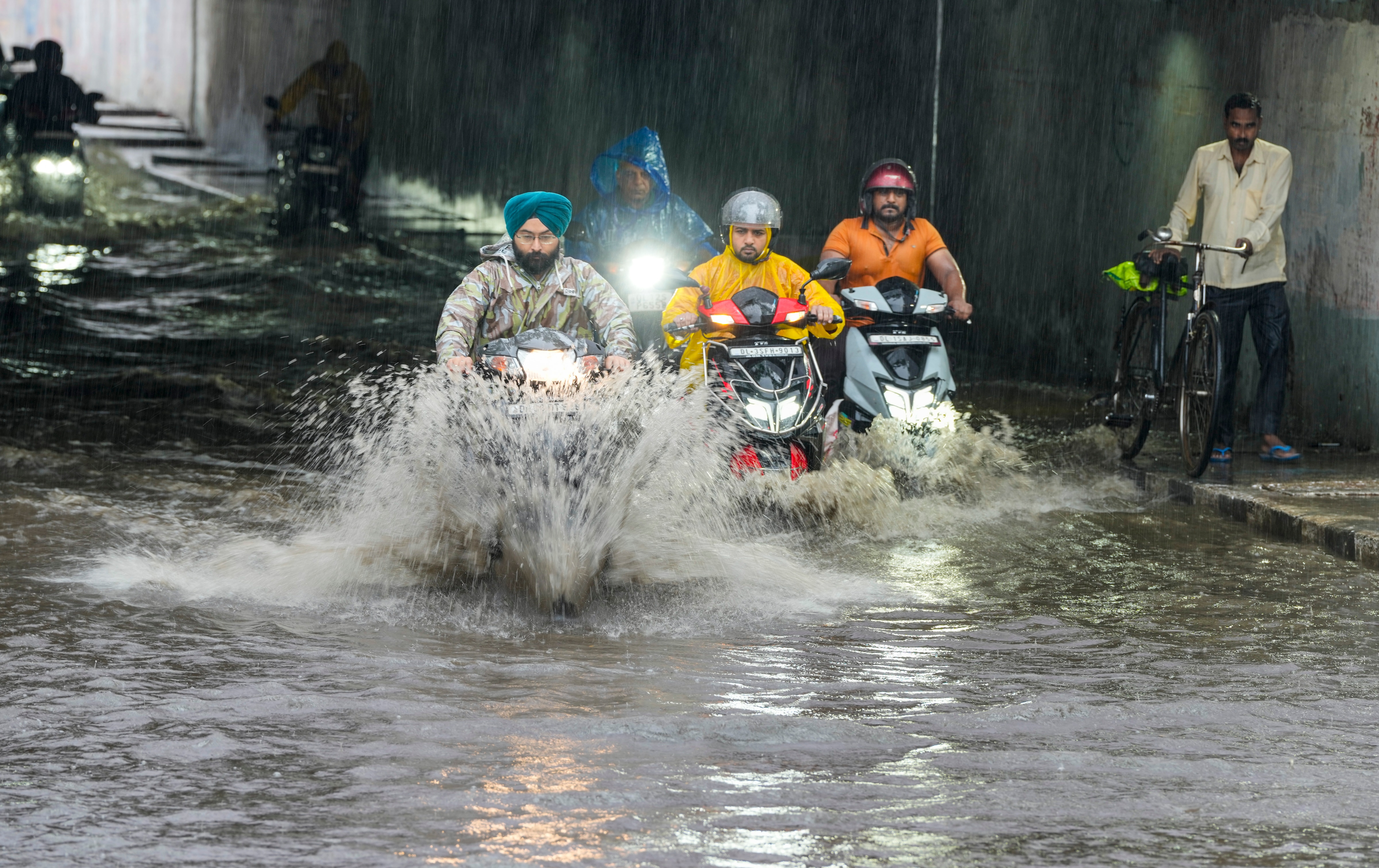 delhi rain