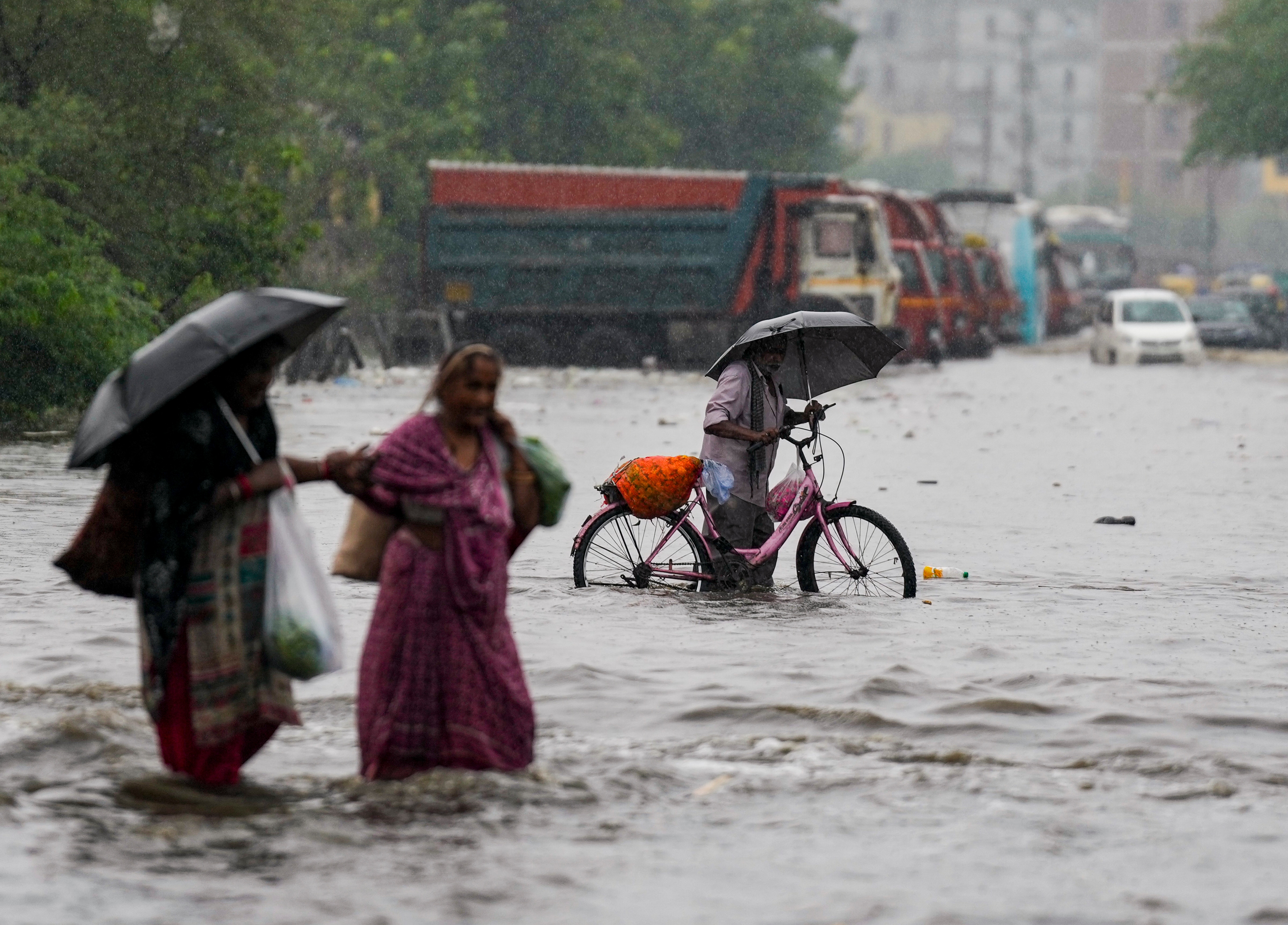 delhi rain