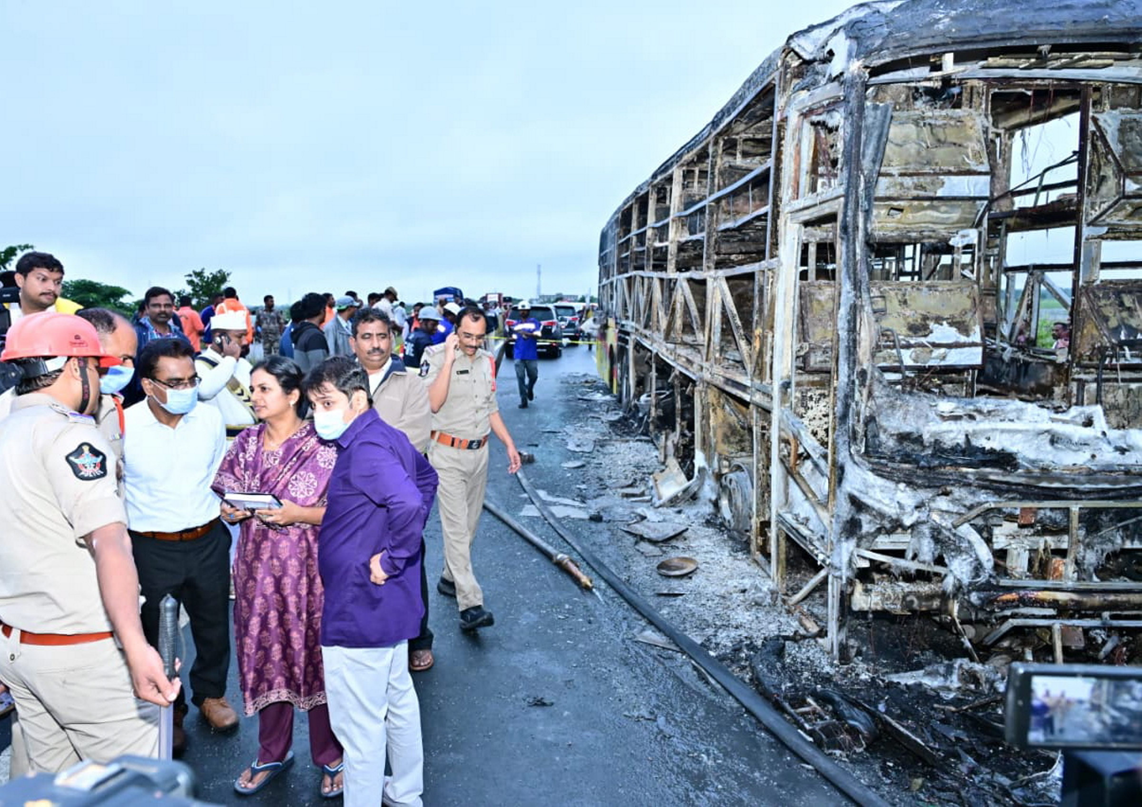 kurnool bus fire