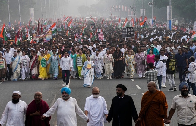 west bengal SIR protest (Photo- PTI)