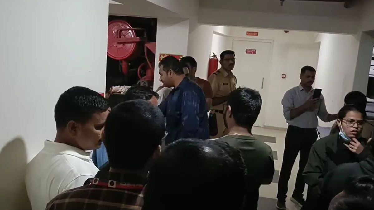 Pune Mother six year old son die jumping from 18th floor residential building