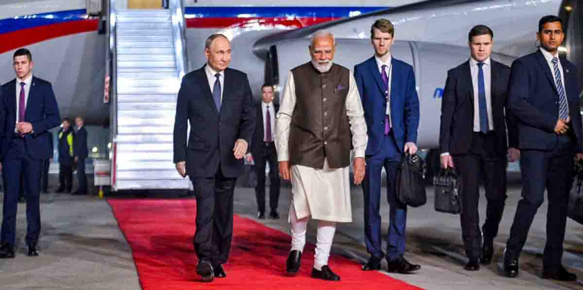 putin modi defence sector