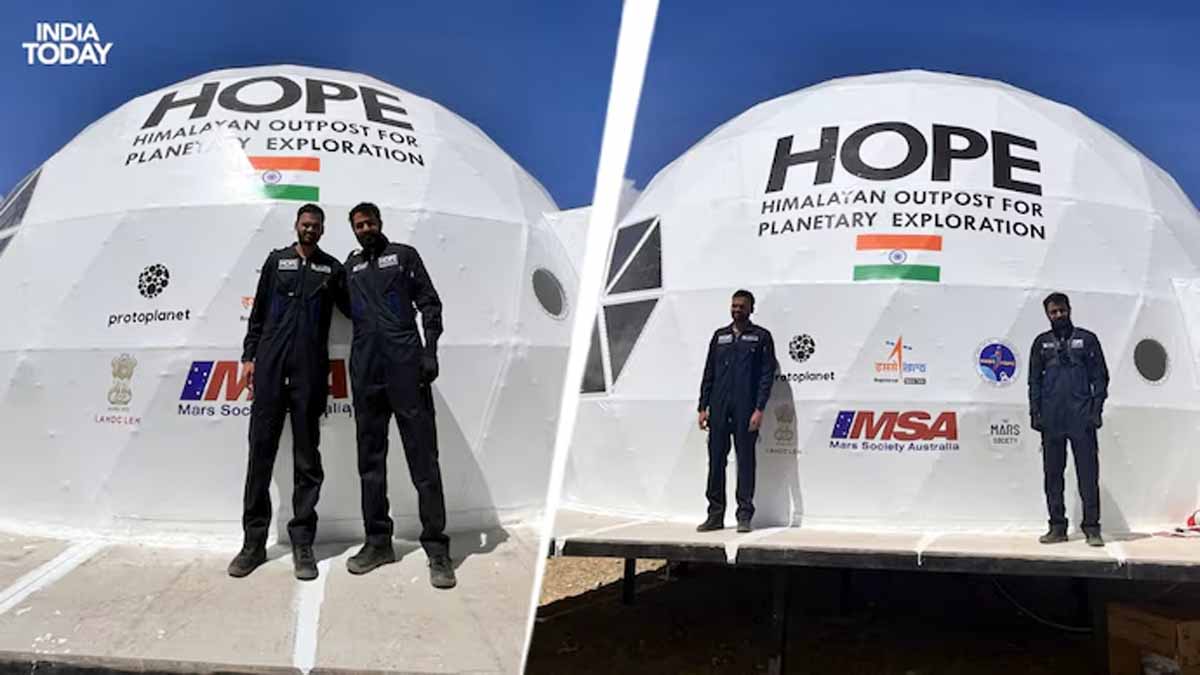 India First Mars Base Hope