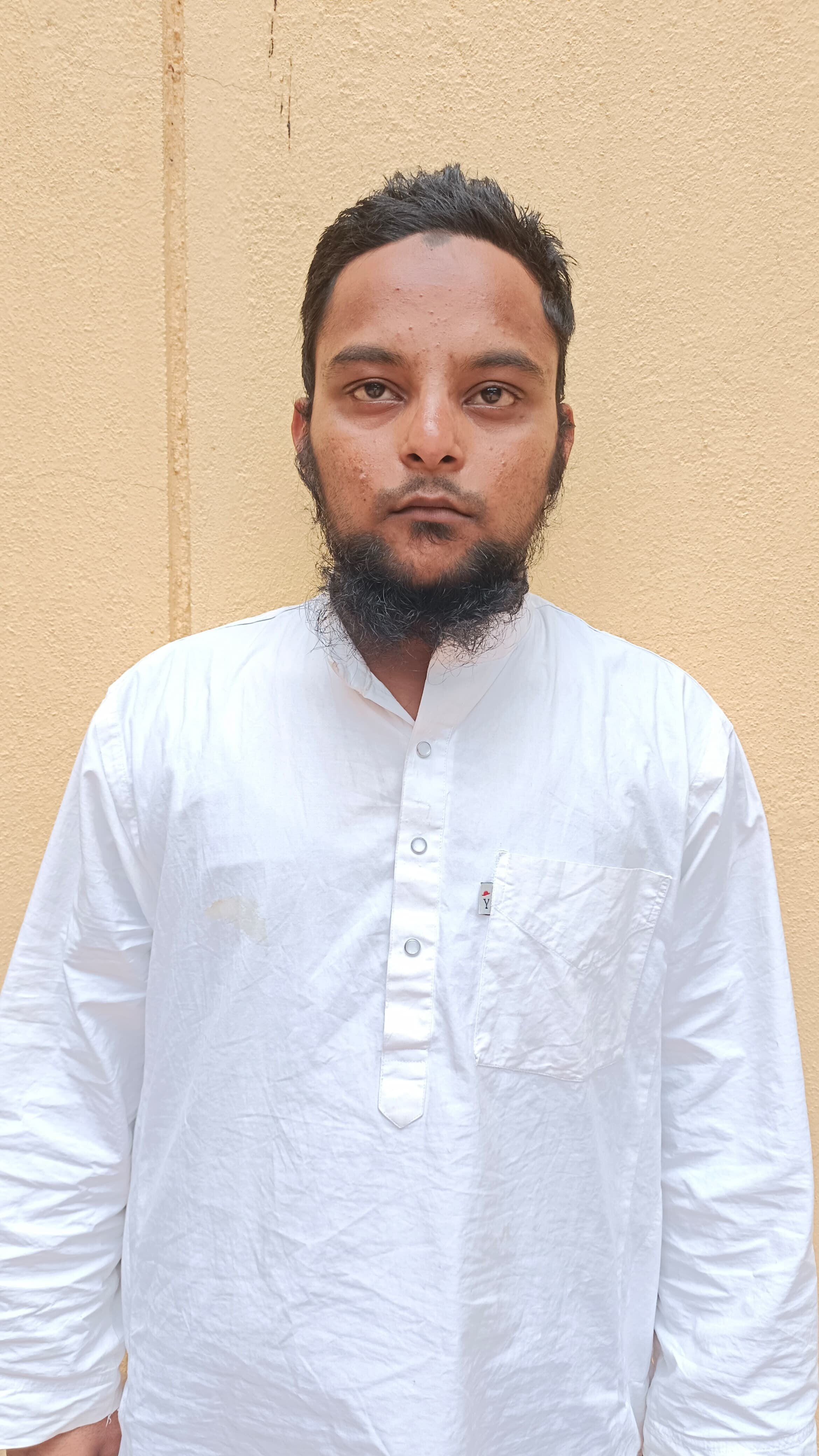 गिरफ्तार आरोपी तुफैल अहमद दादाफीर