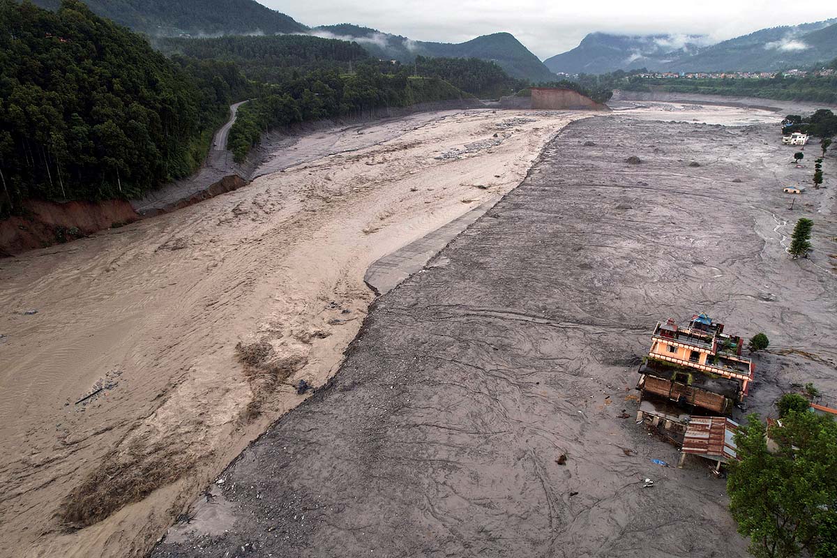 Nepal Rasuwa Flood Nepal Rasuwa Flood