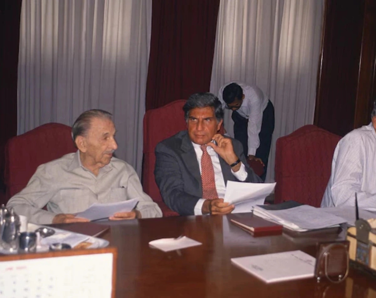 Ratan Tata-JRD Tata