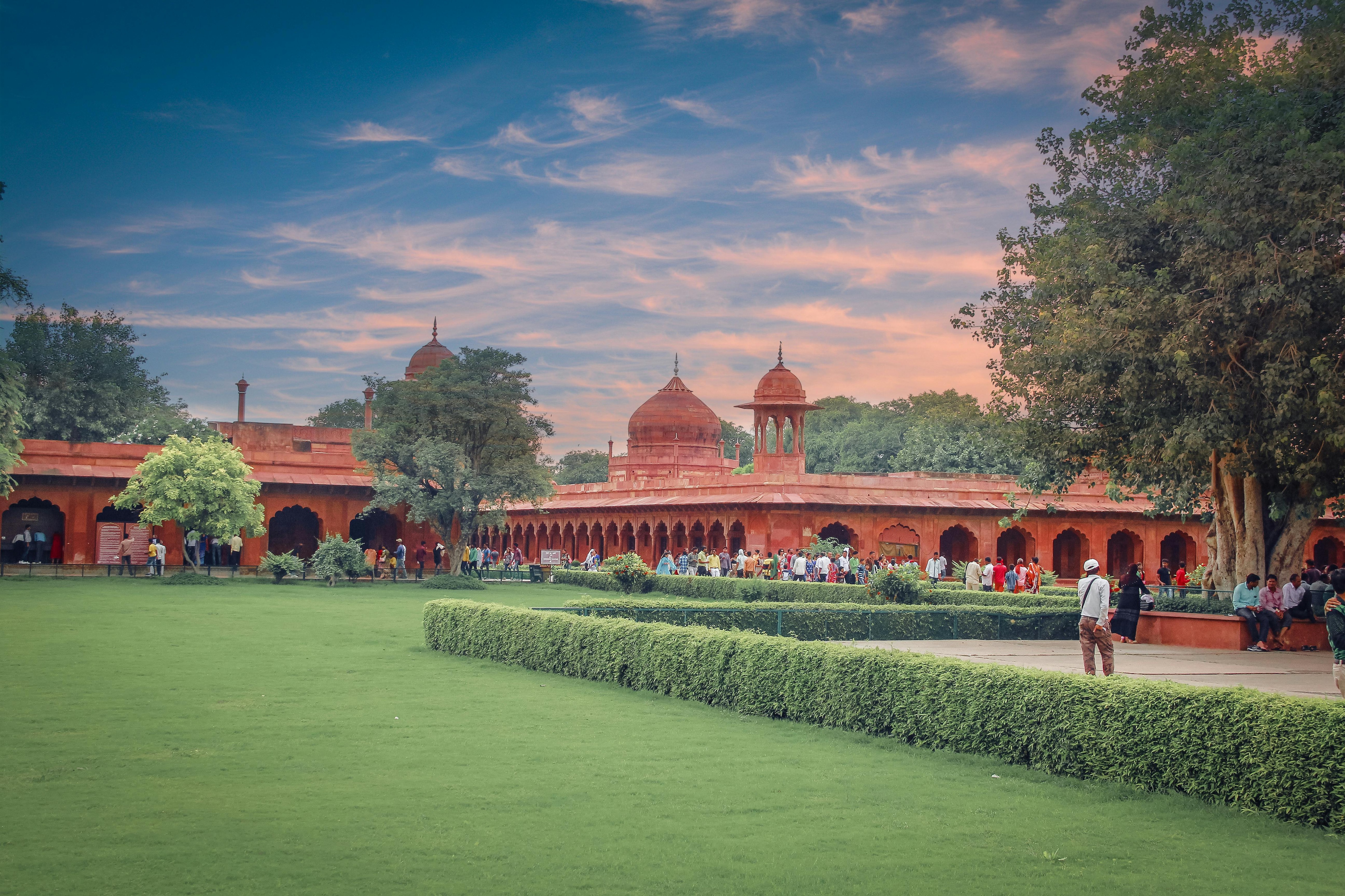 red fort delhi