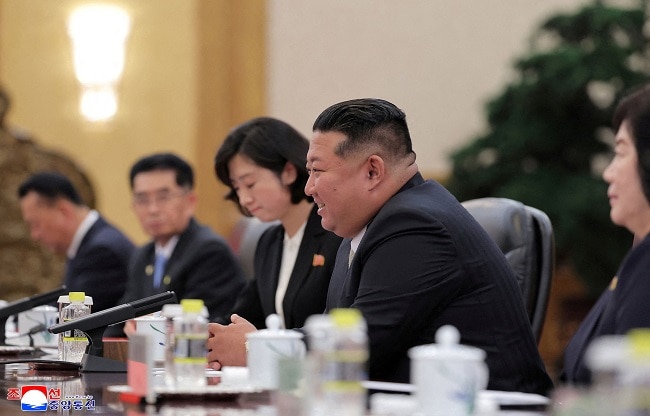 kin jong un during china visit (Photo- Reuters)