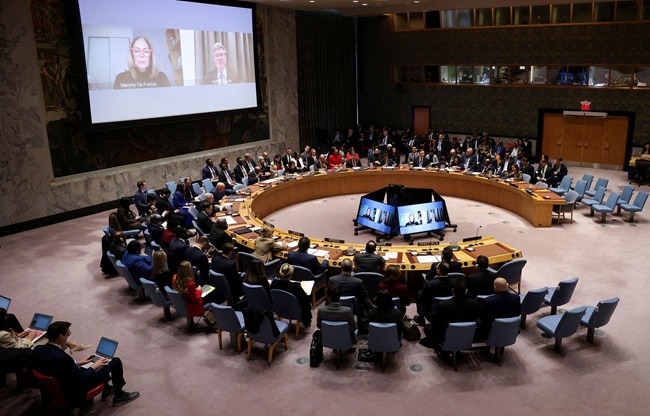 united nations meeting on venezuela (Photo- Reuters)