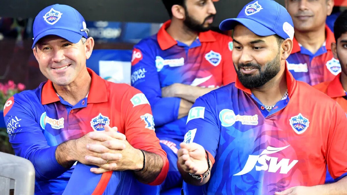 Ricky Ponting and Rishabh Pant