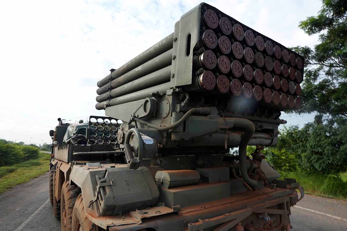 RM-70 Vampire MLRS 