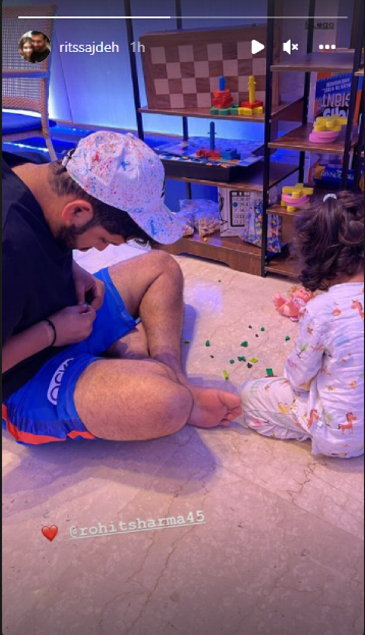 Rohit Sharma Daughter Samaira