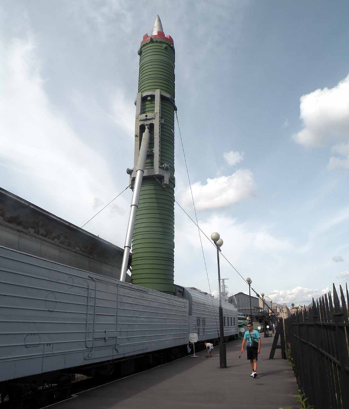 Railcar-launched ICBM Railcar-launched ICBM