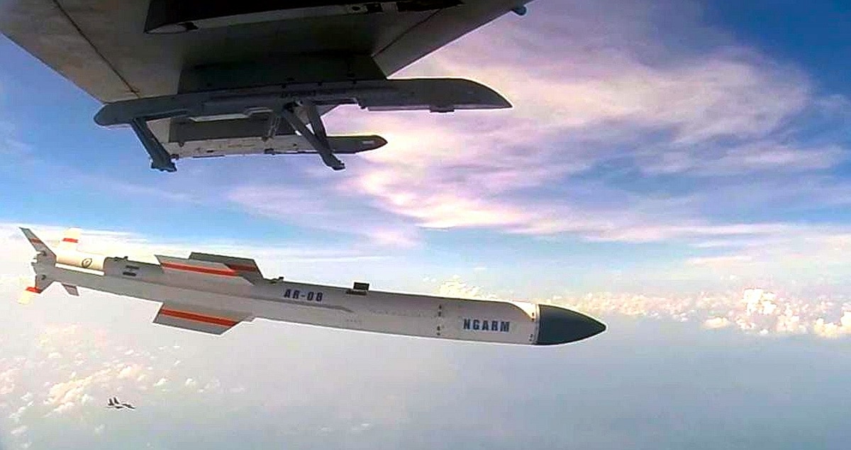 Rudram-1 missile, indian anti-radiation missile