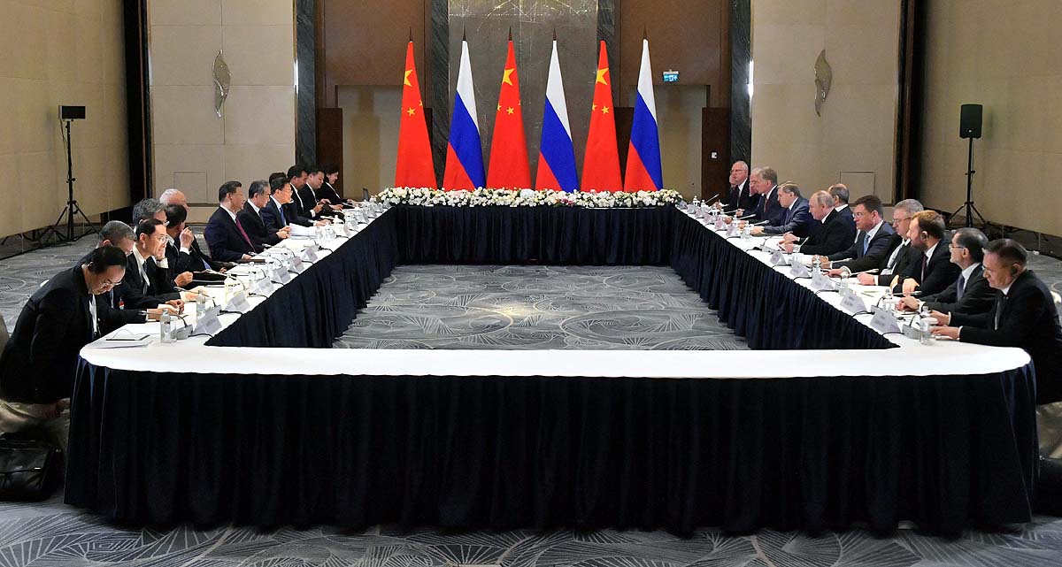 Russia China secret military training