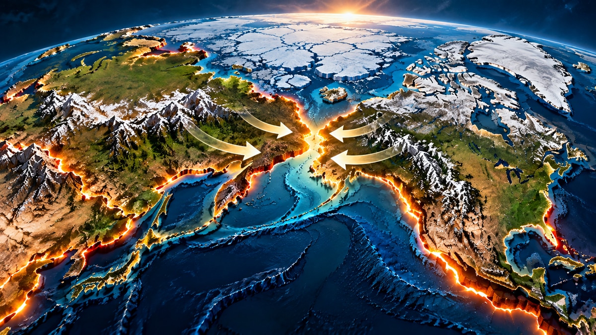 Russia North America merge Russia North America merge