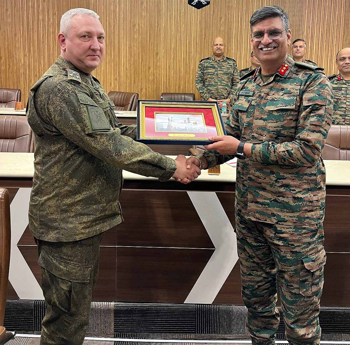 Russian Delegation In India 