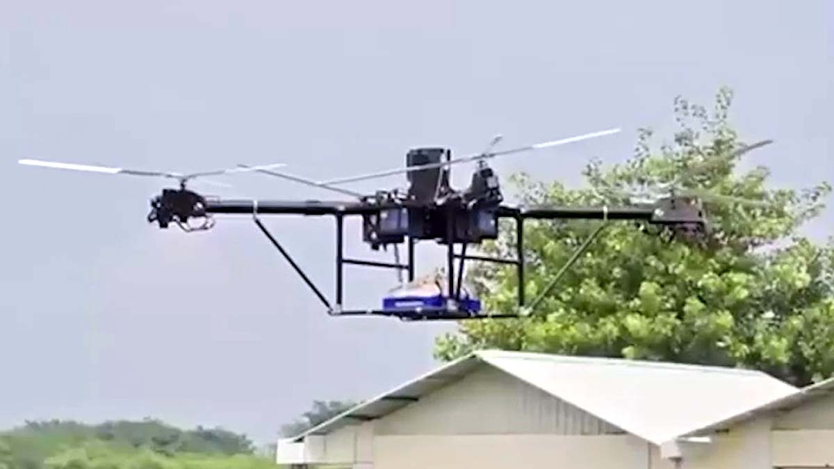 Indian Army logistics drones Indian Army logistics drones