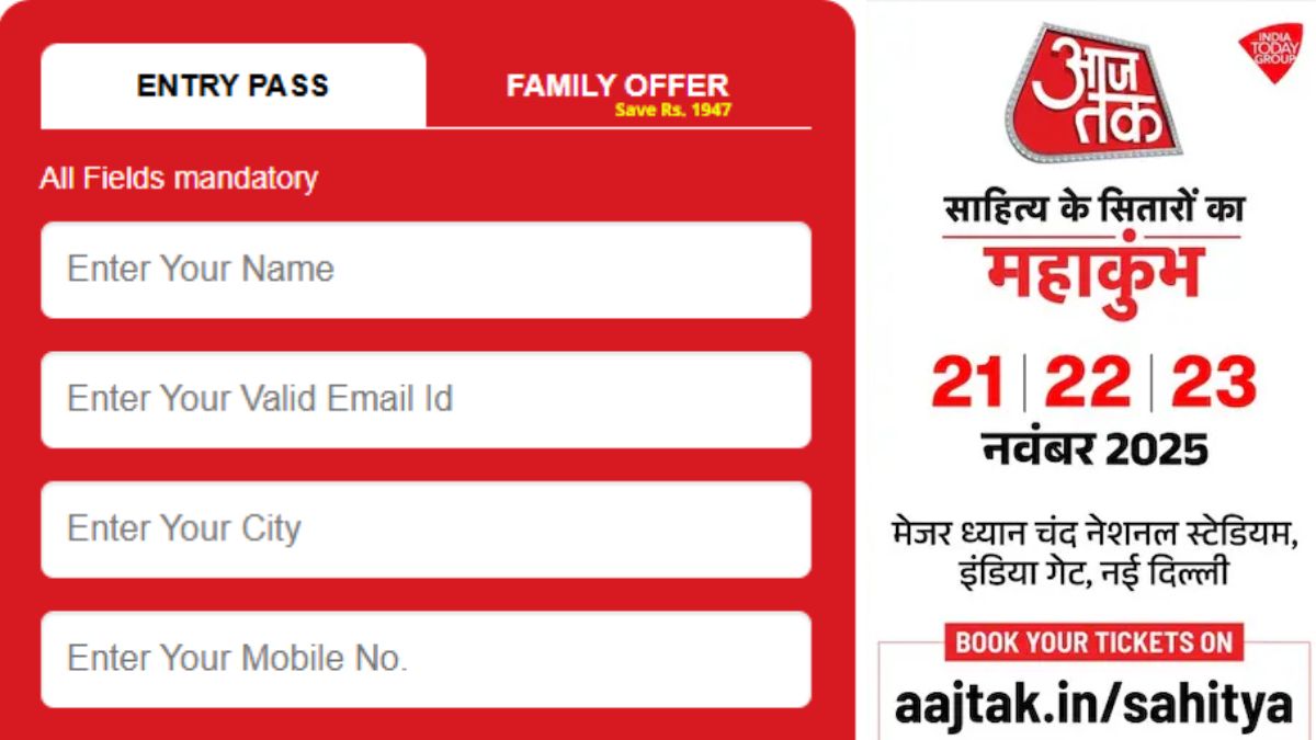 sahitya aajtak 2025 delhi literature festival mushaira kavi sammelan