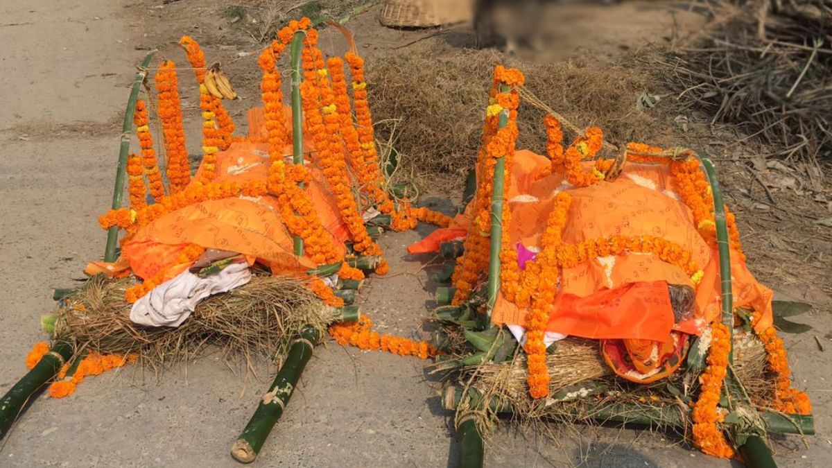 Samastipur Wife Dies Before Husbands Bier Elderly Couple Funeral Procession Together Samastipur Wife Dies Before Husbands Bier Elderly Couple Funeral Procession Together