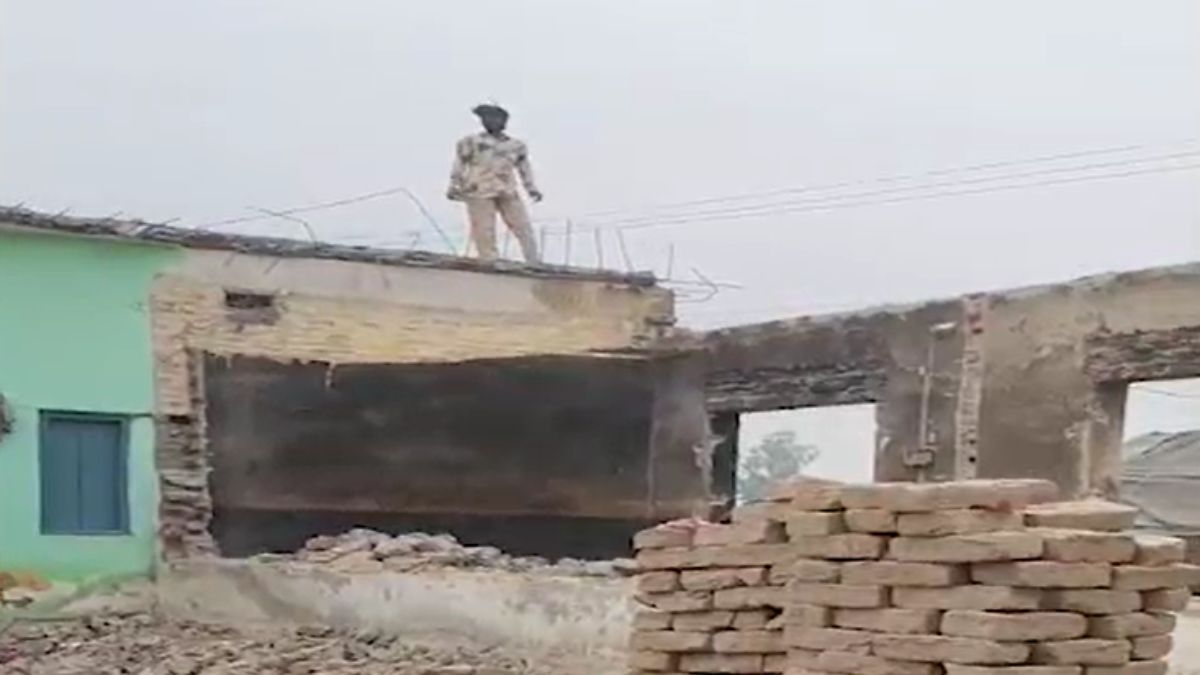 sambhal ultimatum villagers demolish illegal madrasa mosque shops