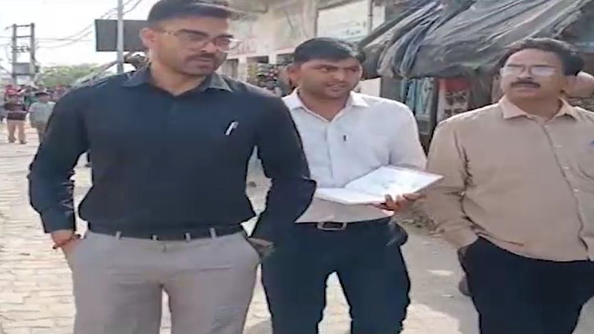 sambhal ultimatum villagers demolish illegal madrasa mosque shops