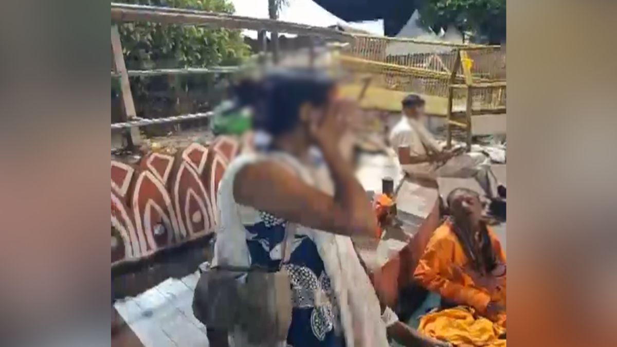 sarfaraz sheikh at mahakal temple with hindu woman ujjain identity row video viral sarfaraz sheikh at mahakal temple with hindu woman ujjain identity row video viral