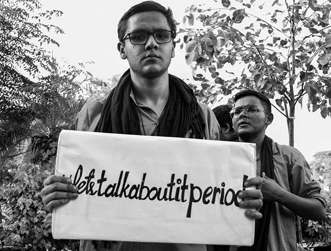 Protest against Period Taboo