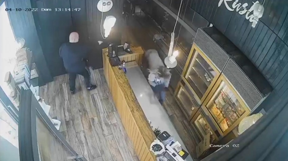 Casa Rusti restaurant's CCTV footage