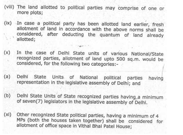 राजनीतिक पार्टियां