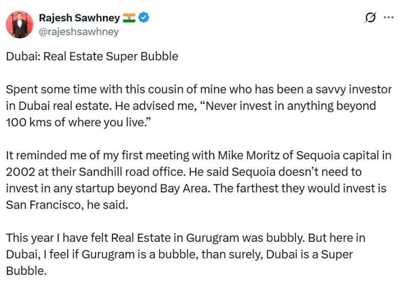 दुबई प्रॉपर्टी बाजार