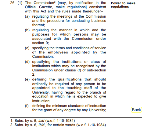 यूजीसी न्यू एक्ट