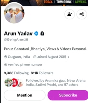 BJP Social Media Co-Convenor