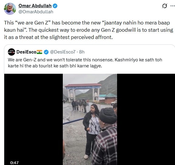 omar abdullah tweet