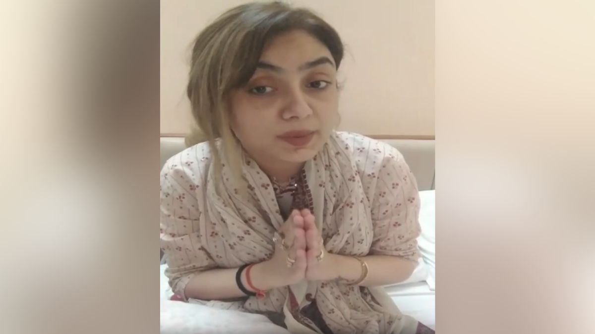 Shiva death case Model Shraddha Dubey spotted in an e rickshaw in Nepal CCTV footage emerged