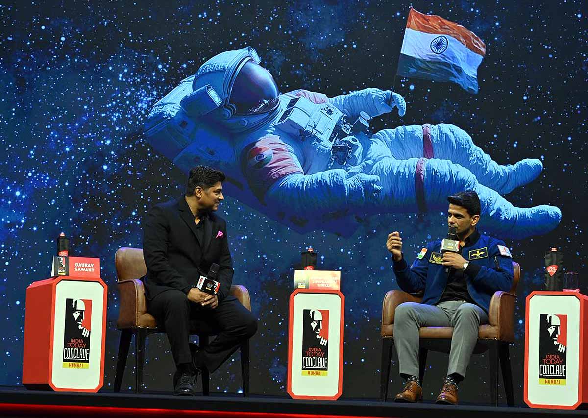  shubhanshu shukla india today conclave