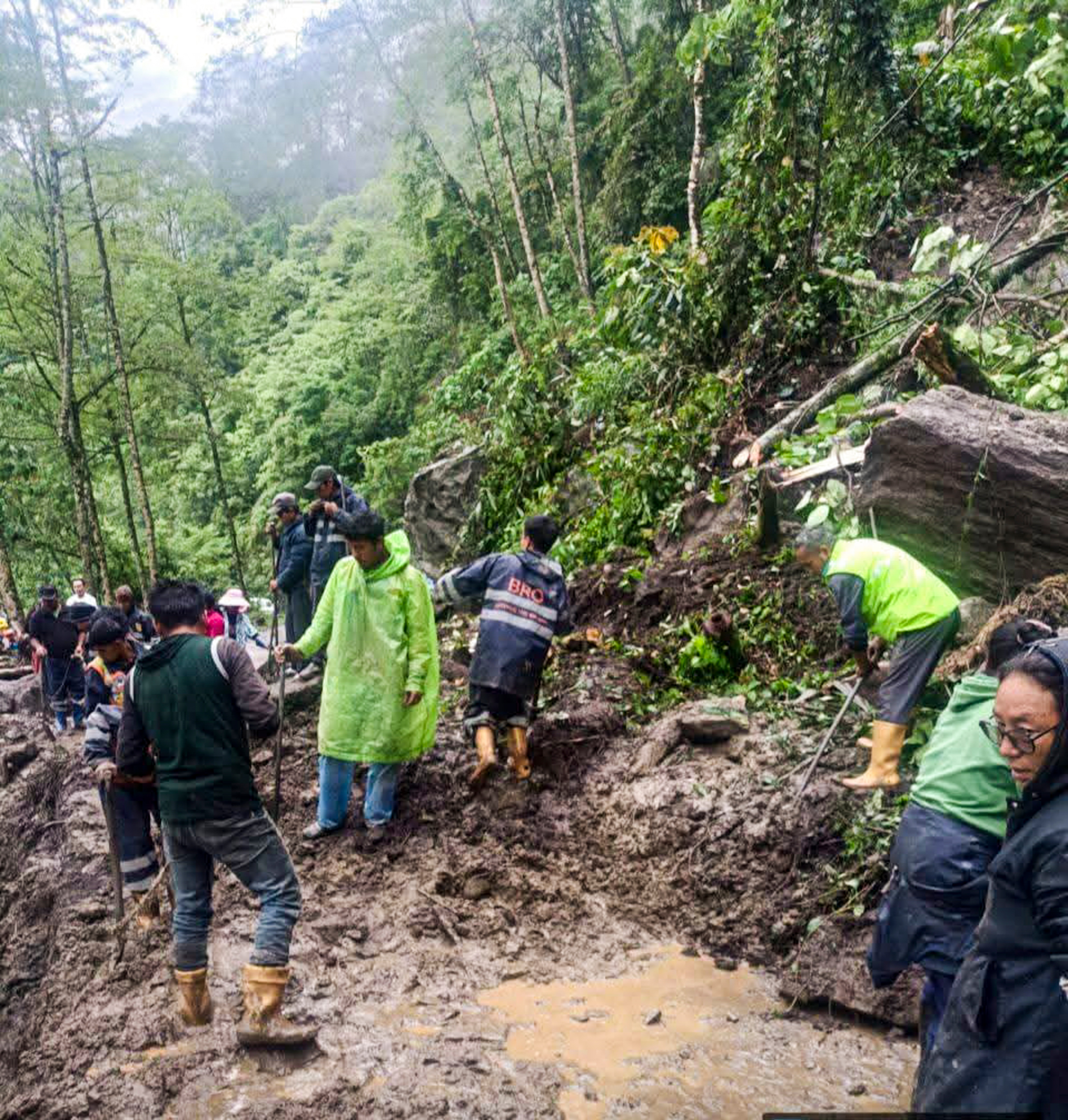 sikkim landslides