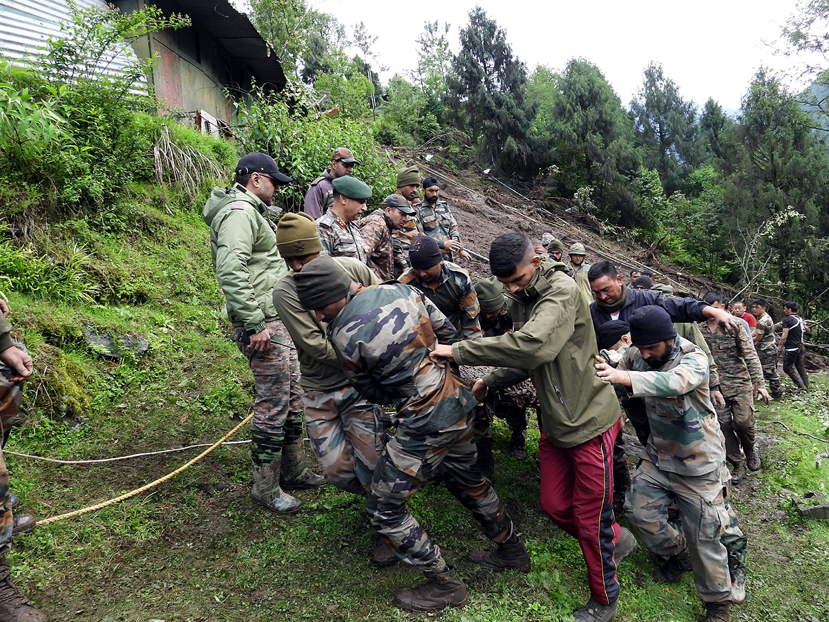 sikkim flood rain landslide