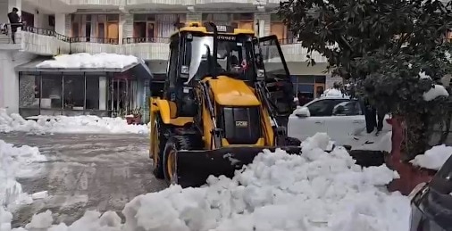 snofall manali