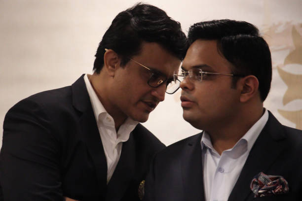  Sourav Ganguly speaks to secretary of Board of Control for Cricket in India (BCCI), Jay Shah 