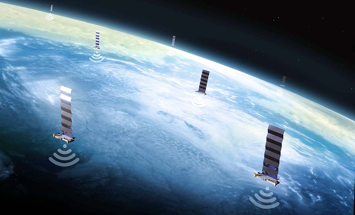 SpaceX STarlink Falling