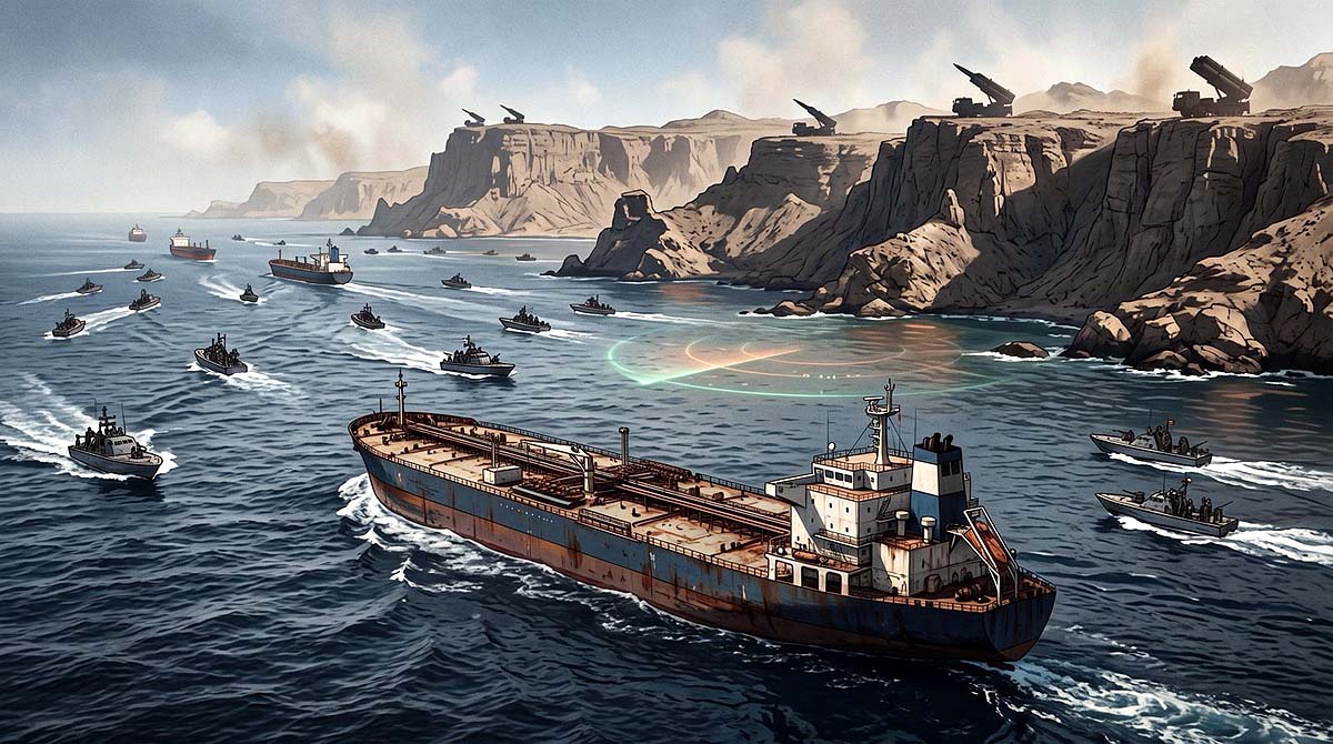 reopening Strait of Hormuz