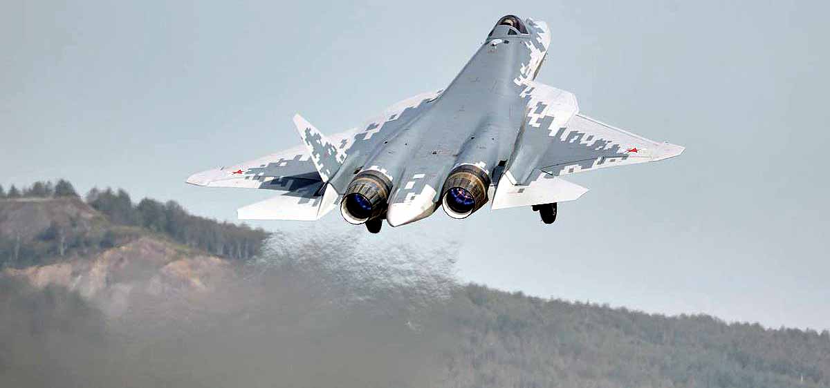 Su-57 Stealth Fighter Jet