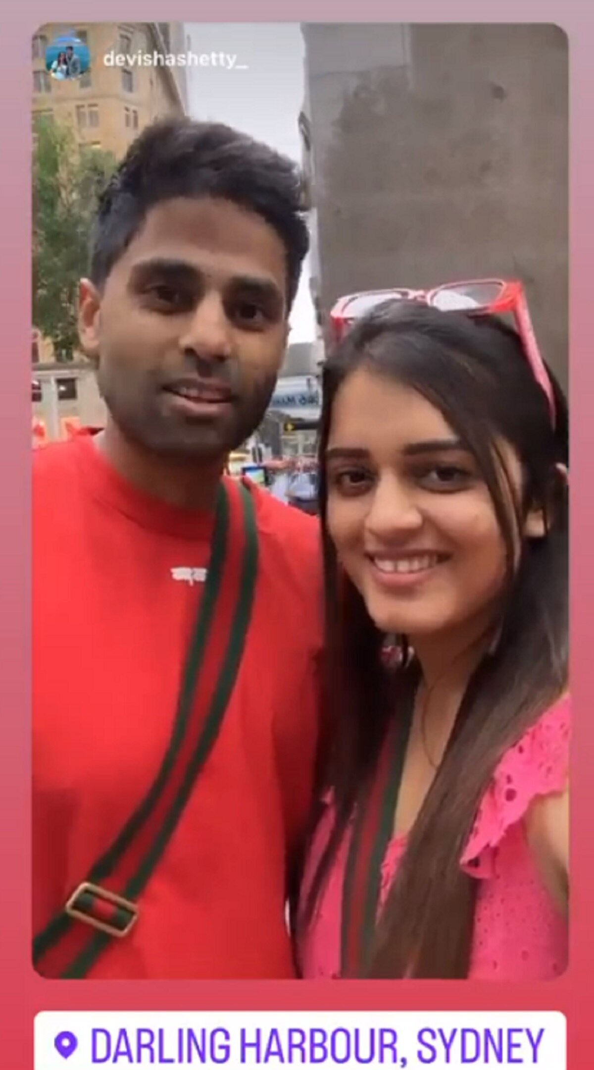 Suryakumar with wife