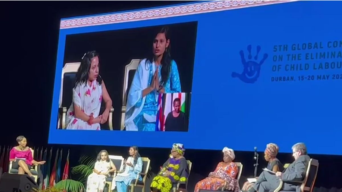 अलवर की बेटी ने साउथ अफ्रीका में बाल श्रम पर दिया भाषण, कभी करती थी बाल मजदूरी