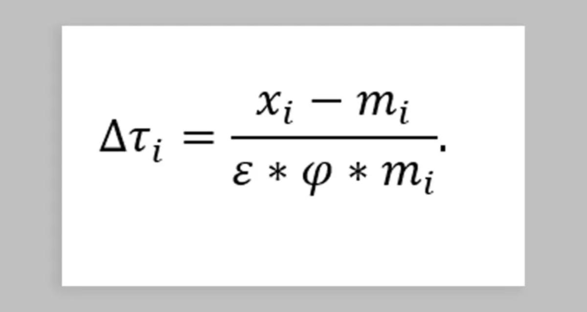 Tariff Formula