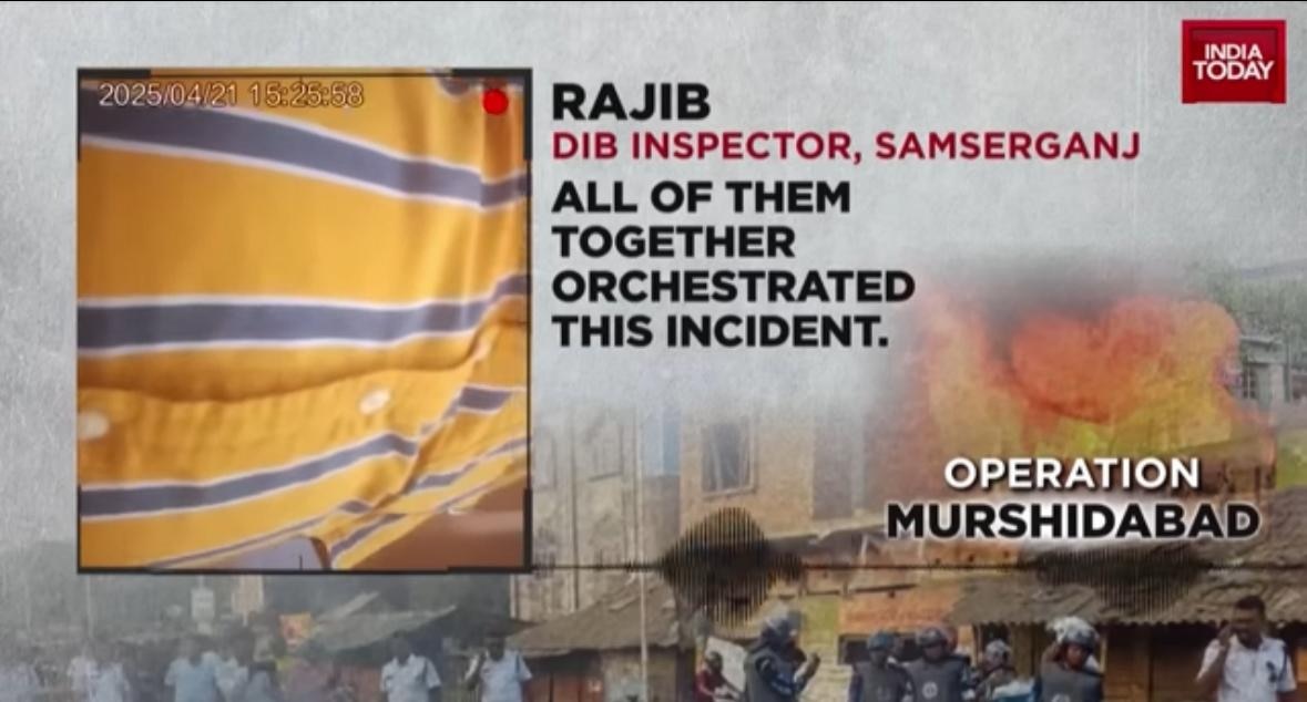 Testimony grab of the Intelligence Officer in Bengal — Rajiv