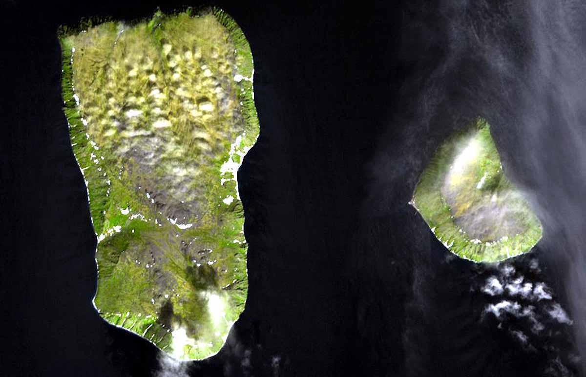 America Russia Closest Point